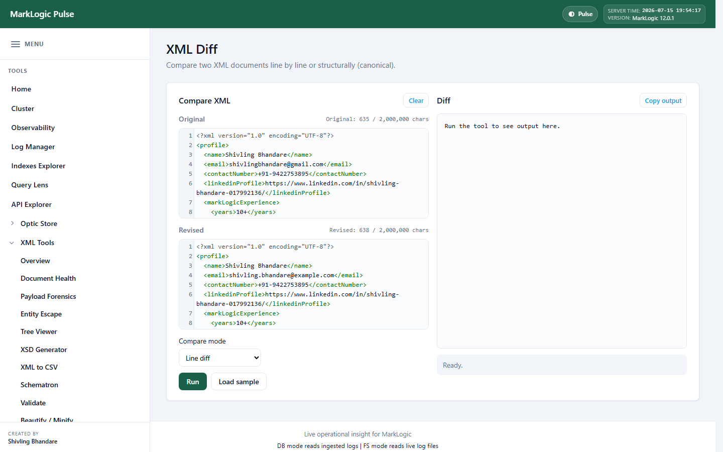XML Diff