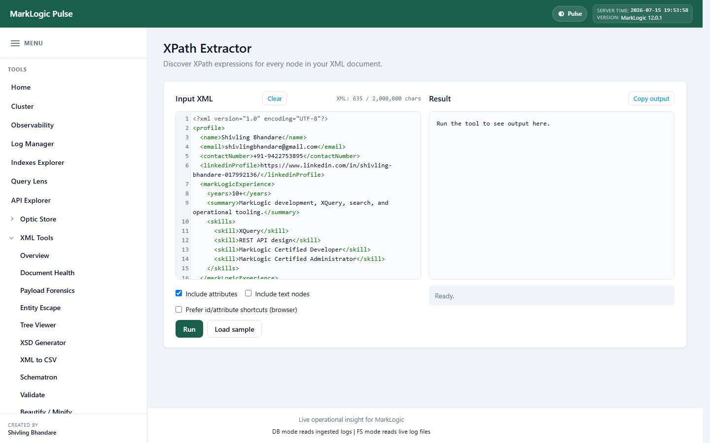 XPath Extractor