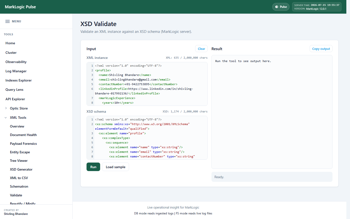 XSD Validate